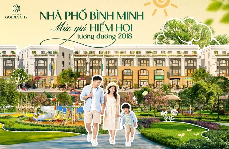 SỞ HỮU NHÀ PHỐ BÌNH MINH VỚI MỨC GIÁ HIẾM HOI TƯƠNG ĐƯƠNG 2018
